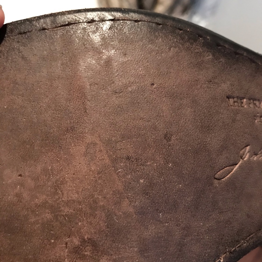 Frye Grey Ridding Boots 8.5 - Picture 6 of 8